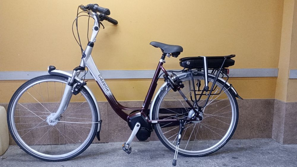 Rower gazelle Orange c8 holenderski hybrid impulse elektryczny damski