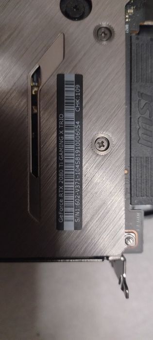 Karta Graficzna Msi Rtx 2080ti Gaming X trio 11gb