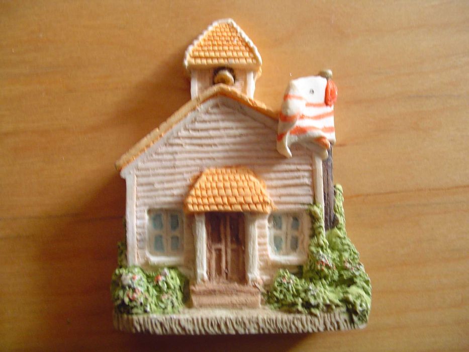 Casas miniatura para trabalhos de bricolage