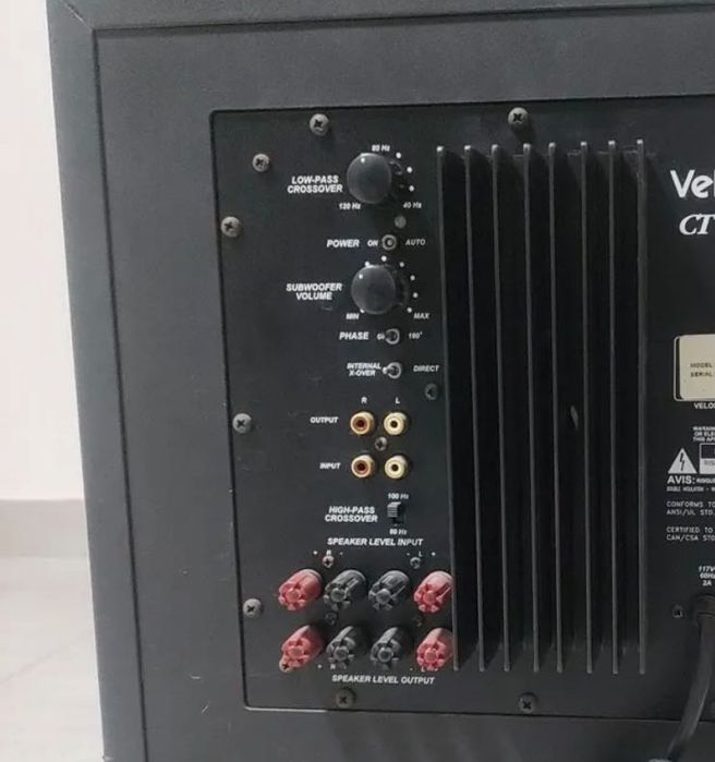 Subwoofer CT-120 Velodyne