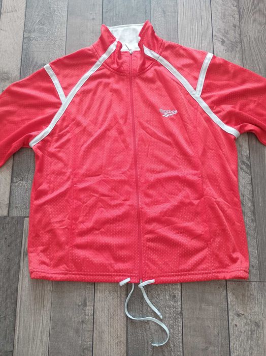 Bluza sportowa damska czerwona Reebok rozmiar L