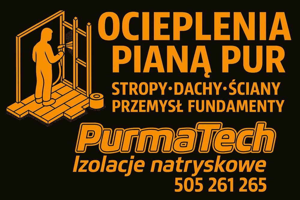 Ocieplenia Pianą PUR Izolacje Natryskowe