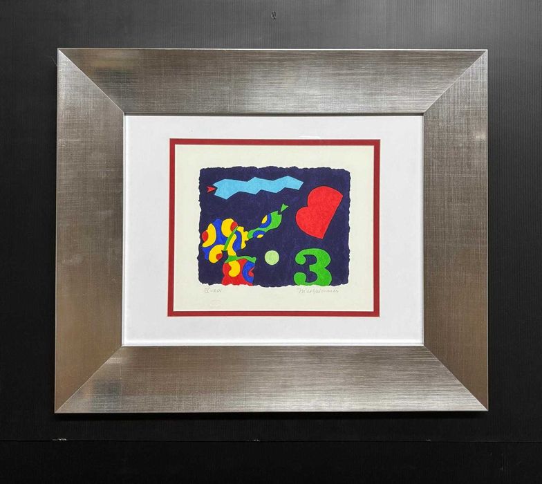 Serigrafia sobre papel, José de Guimarães