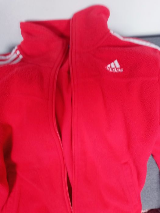 Bluza rozpinana polar XS chlopiec Adidas