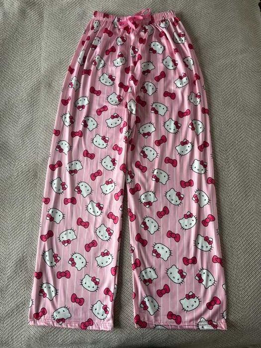 Spodnie do spania Hello Kitty piżama S / M pink coquette y2k sleepwear