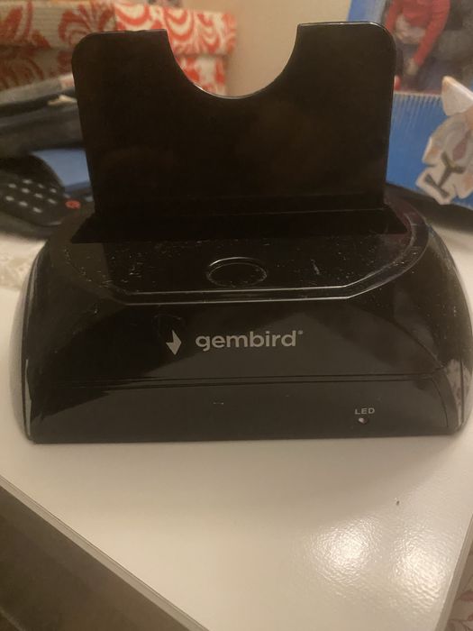 Gembird Docking Station 2.5/3.5" USB 3.0 Black - HD32-U3S-2