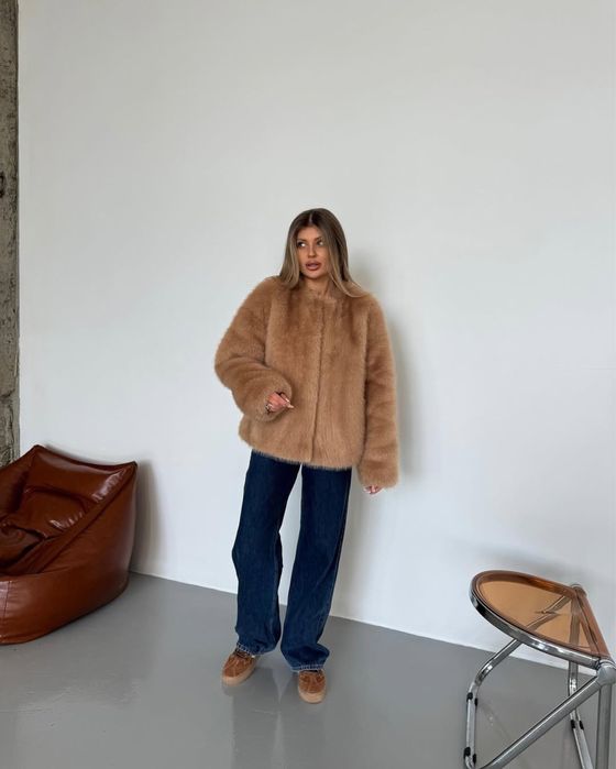 Шуба еко люкс якість