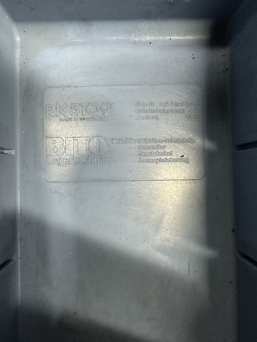 Pojemniki magazynowe BITO