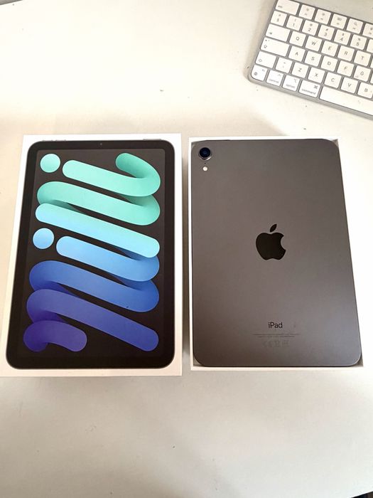 Bateria 99,7% iPad mini 6gen WiFi 64gb Idealny + Apple Pencil 2gen + Smart Folio