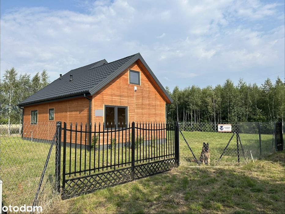 Działka z domem całorocznym w Jońcu nad Wkrą, 60km od Warszawy