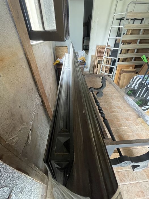Mesa madeira maçica preta