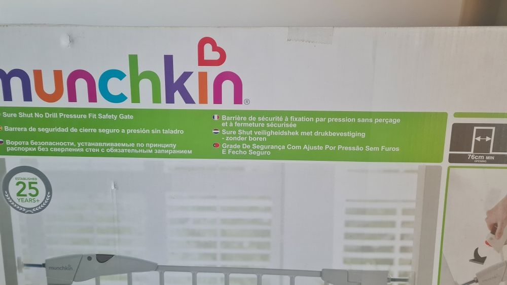 Grade de segurança mais extensão de 28 cm
Tenho 2 unidades de cada
Est