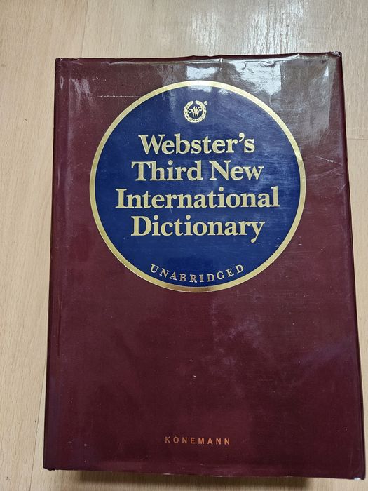 Websters dictionary slownik jezyka angielskiego