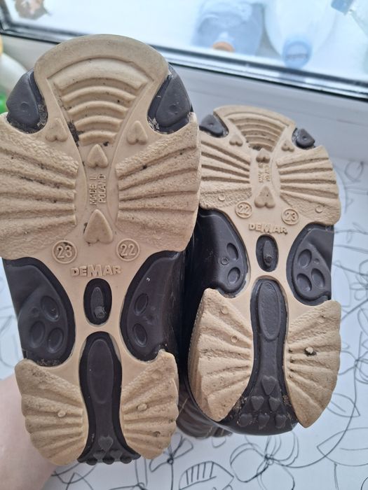 Дитяче зимове взуття , черевики 22/23 Demar