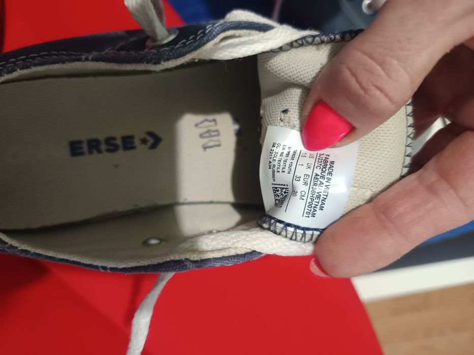 Tênis Allstar número 33