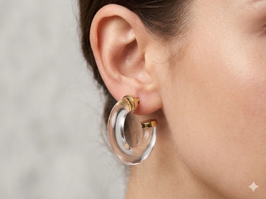 Сережки пусети Mango