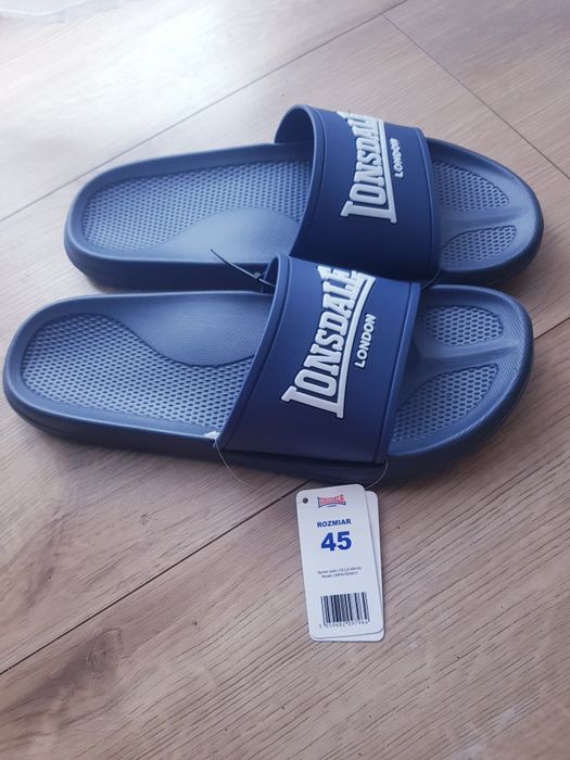 Nowe klapki męskie marki Lonsdale London rozmiar