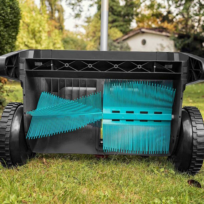 Zbieracz do trawy i liści Cedrus 122cm TRAKTORKOWY