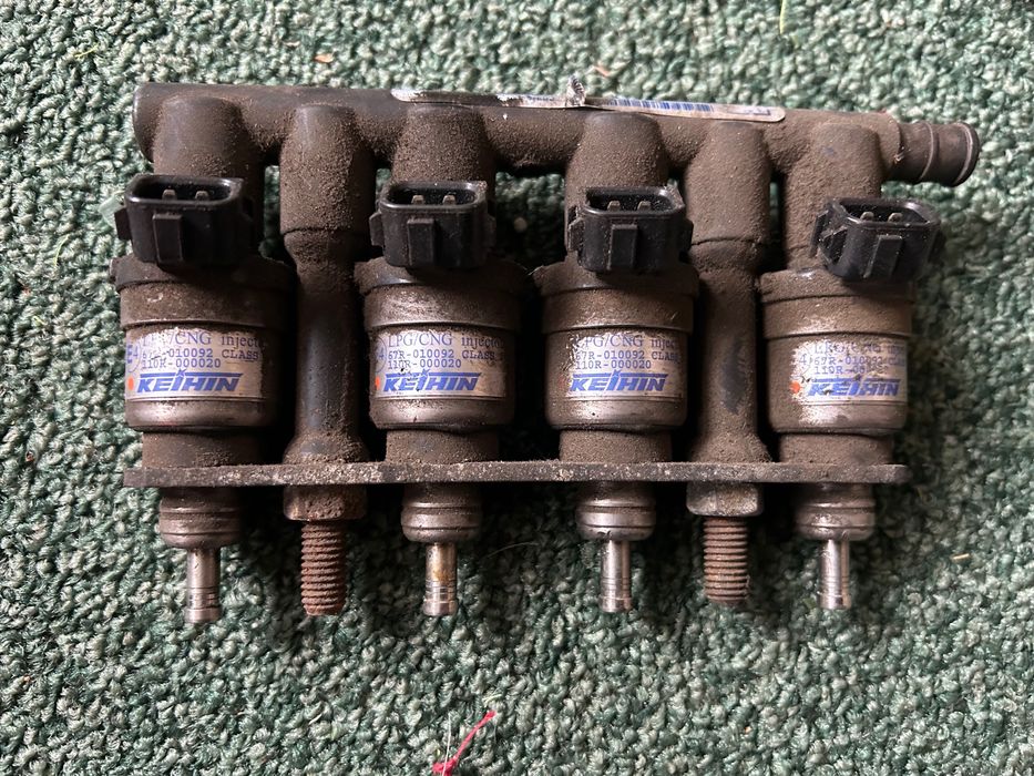 Części, pozostałości po instalacji LPG