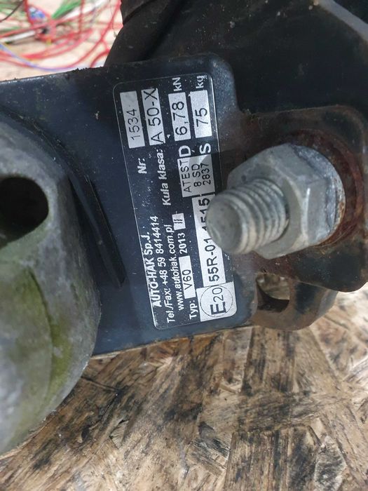 Hak do przyczepki Nissan Micra k12 04r 3 drzwi moduł wiązka