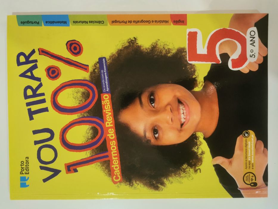 "I Will Score 100%" - Review Workbooks, 5th Grade. Porto Editora