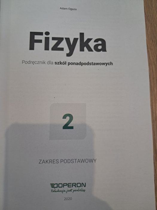 Fizyka 2 zakres podstawowy operon