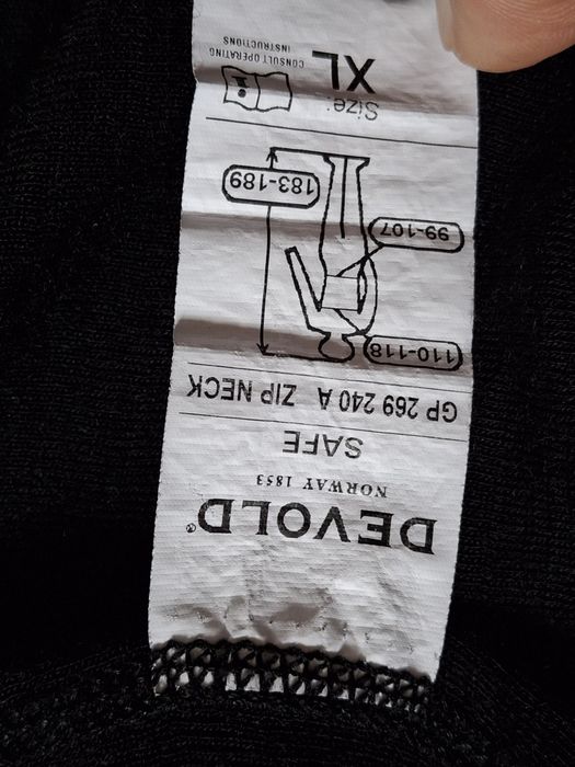 Bluza merino Devold, XL