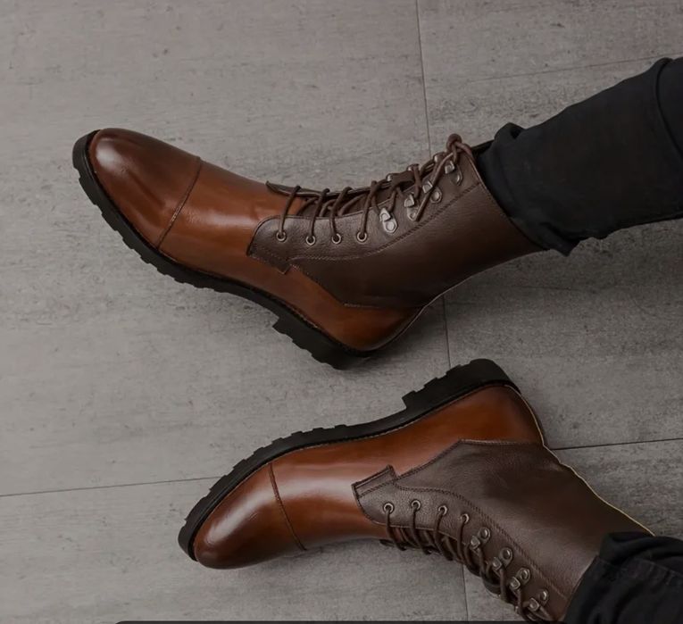 Шкіряні,якісні черевики