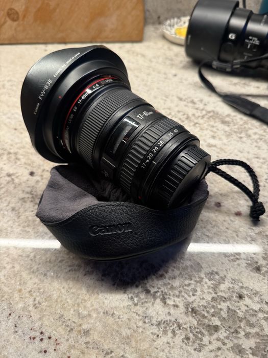 Obiektyw CANON 17-40 jeden właściciel. Super stan