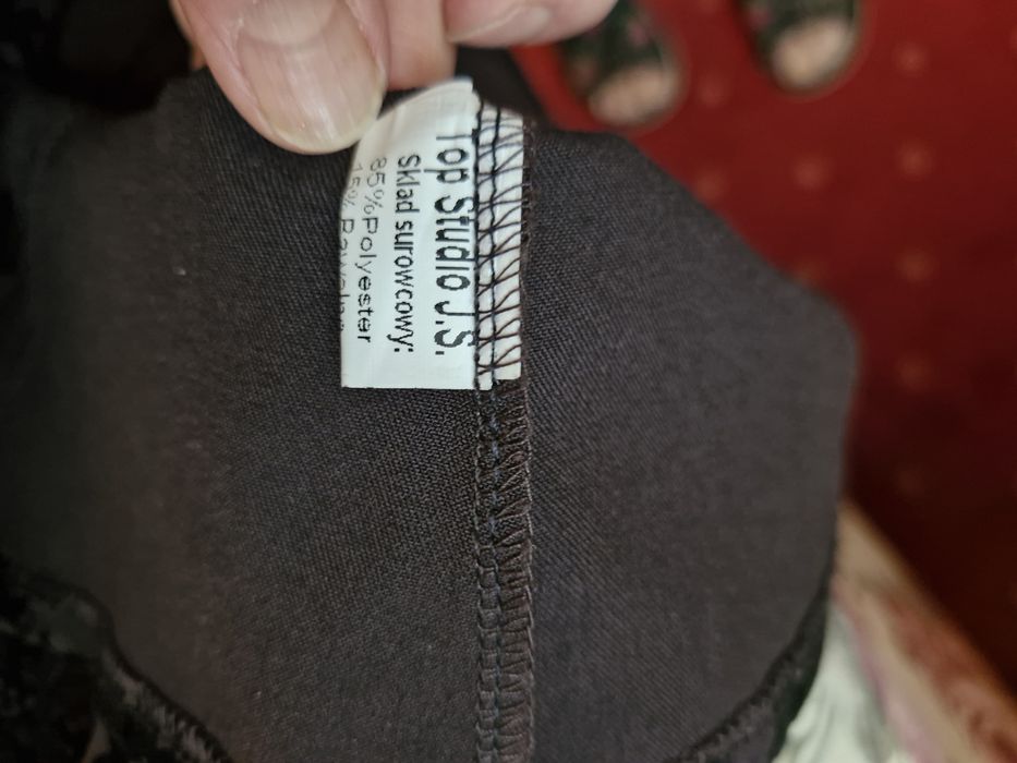 Elegancki brązowy żakiet, Top Studio, r. 36