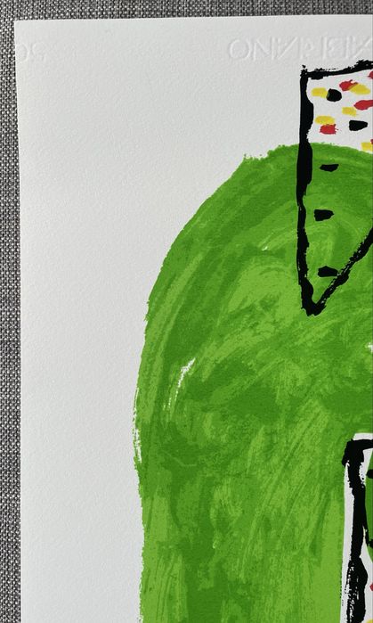 Personagem Verde de José de Guimarães