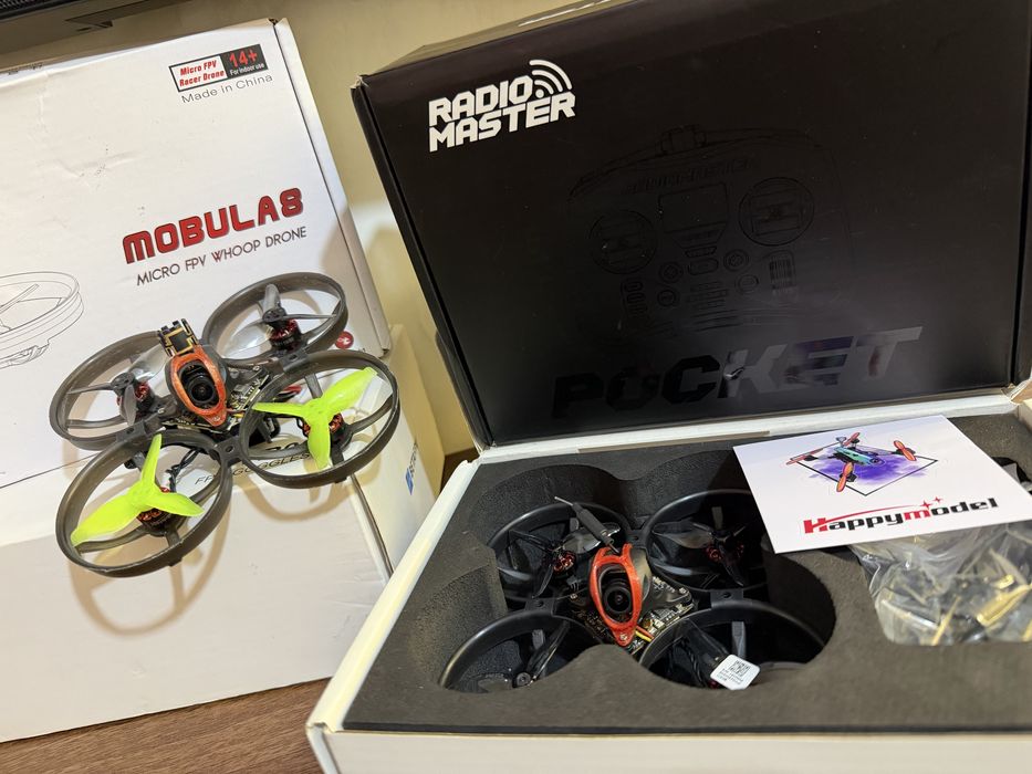 продам FPV-дрон Happymodel Mobula 8  2.4 новые