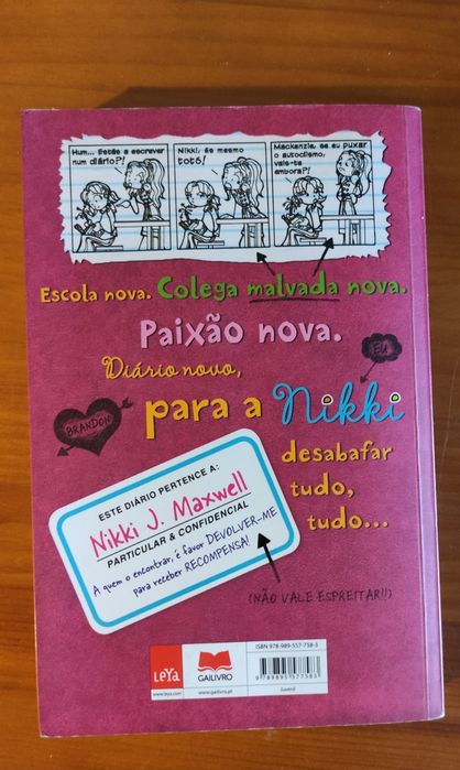 Livro Diário de uma totó 1