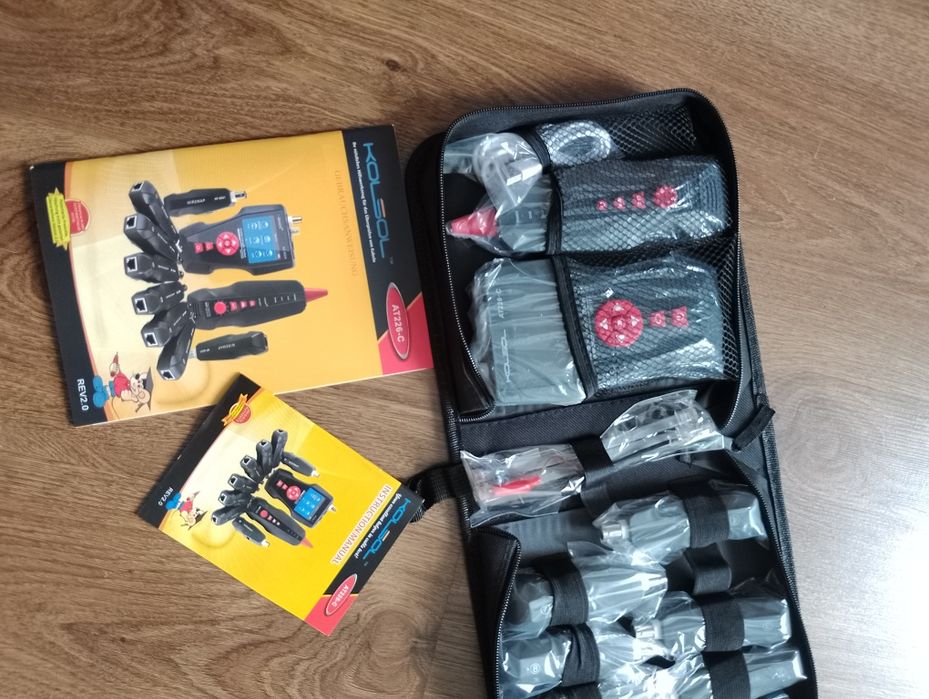 "KOLSOL Tester kabli sieciowych, AT226-C"