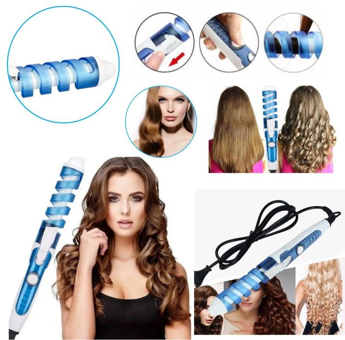 Спіральна плойка для волосся NOVA