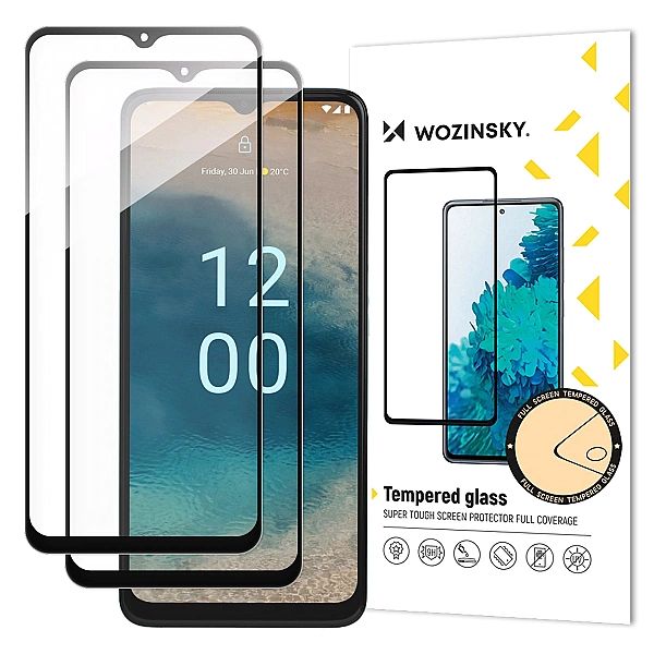 Wozinsky Full Glue Tempered Glass 2x szkło hartowane do Nokia G22/9H n
