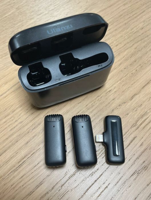 Bezprzewodowe mikrofony Ulanzi (Lightning – do iPhone)