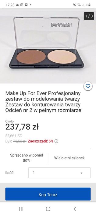 MAKE UP FOR EVER Sculpting Kit do modelowania twarzy