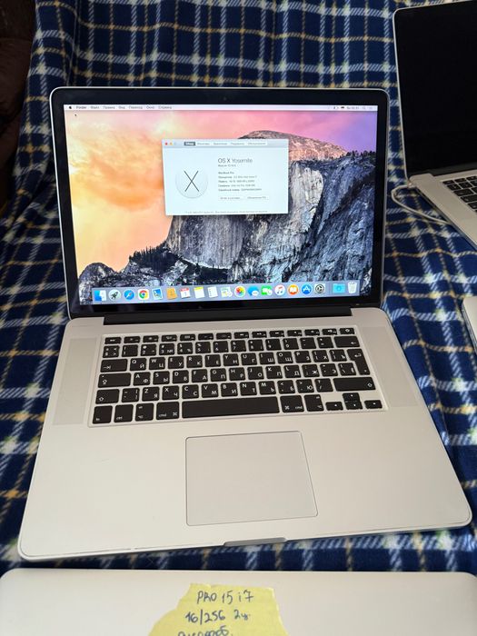 Apple MacBook Pro 15 2015 core i7 16/512