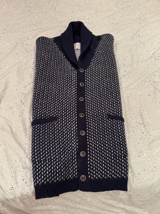 Casaco de homem azul da THROTTLEMAN