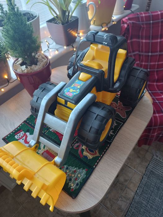 Zabawka koparka spychacz Bartex