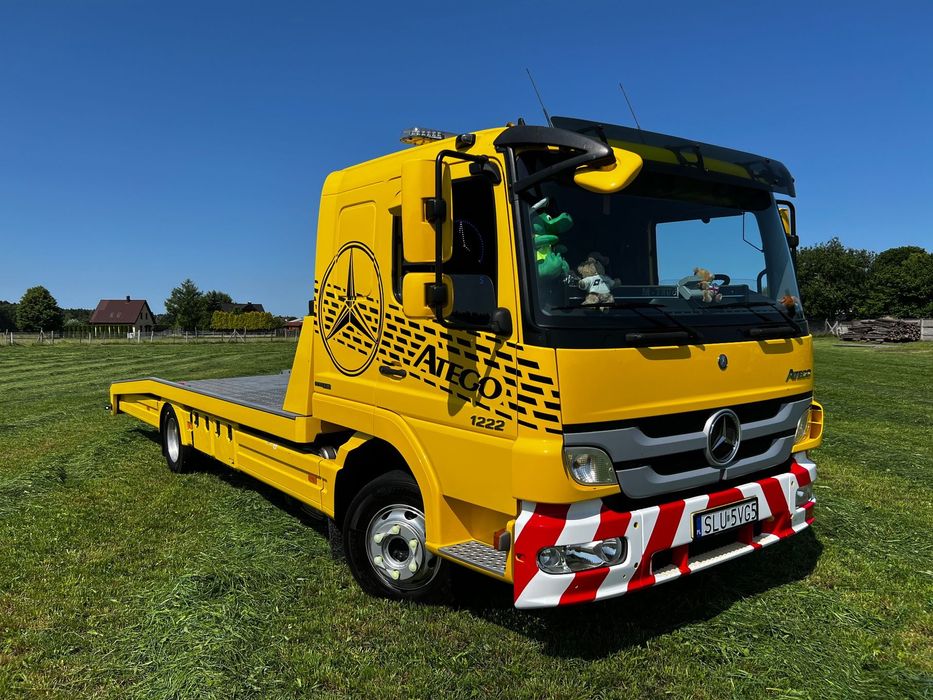 Mercedes-Benz Atego 1222 L  Mercedes-Benz Atego 1222 L Pomoc drogowa Najazd 6m 6 ton ładowności