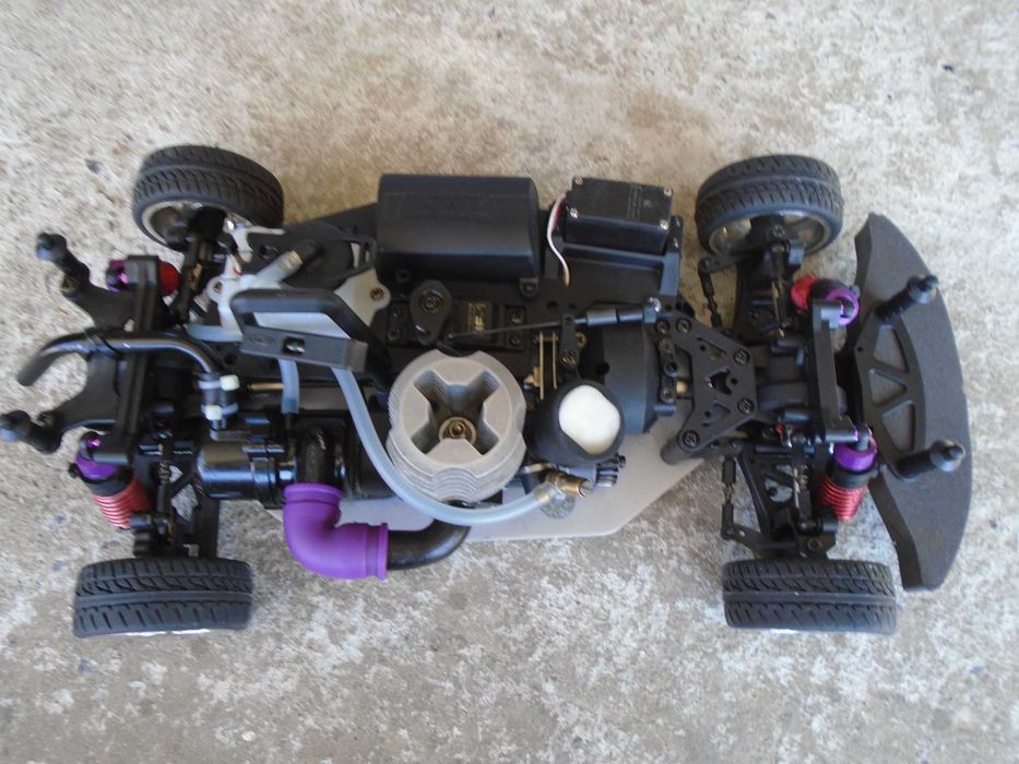HPI RS4 1:10 Nitro 4WD  Nissan Sylvia S15 Model RC Spalinowy