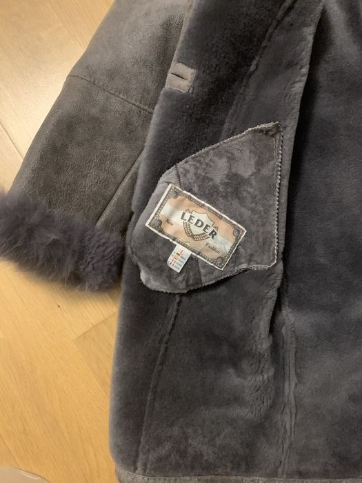 Kożuch naturalny damski