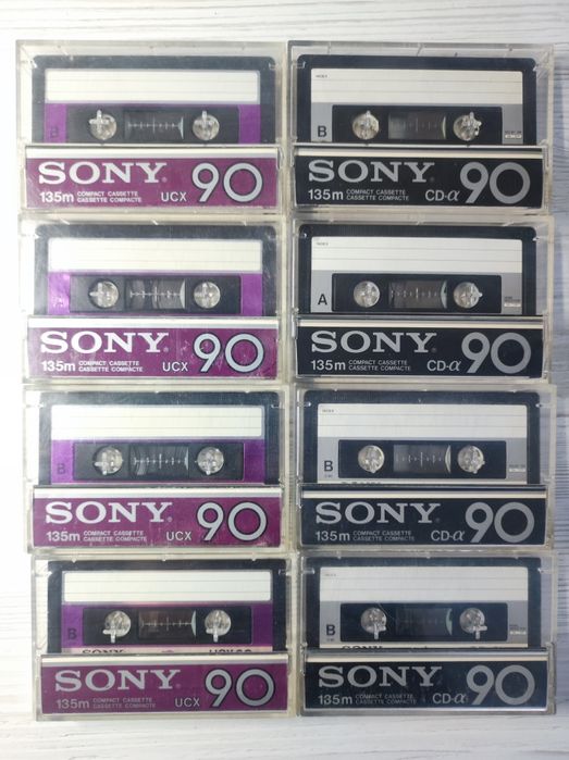 Sony UCX 90, Sony CD a 90 аудіокасети хромові