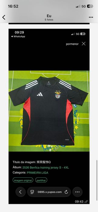 Camisola Benfica