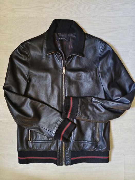 Кожаная куртка Gucci L-Xl