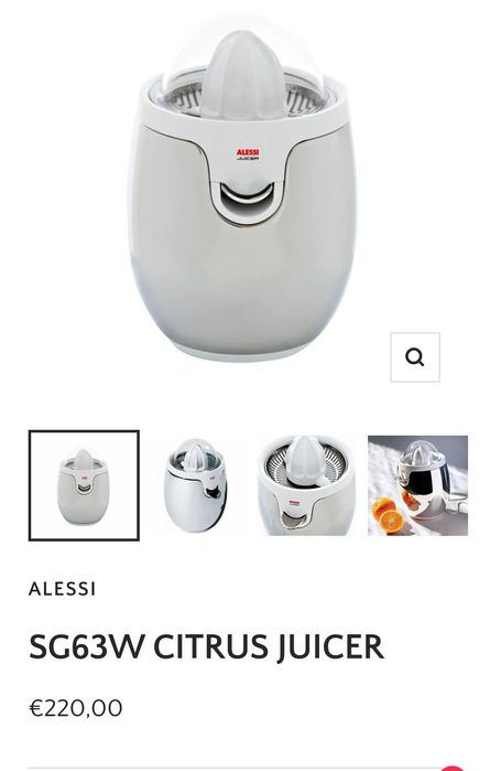 Alessi design expremedor de citrinos