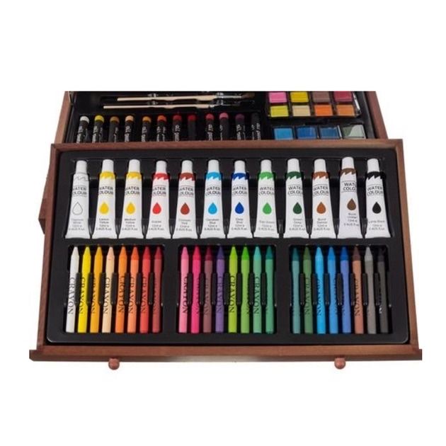 Великий набір для малювання у валізі Maleo 21644 набір з 129 предметів