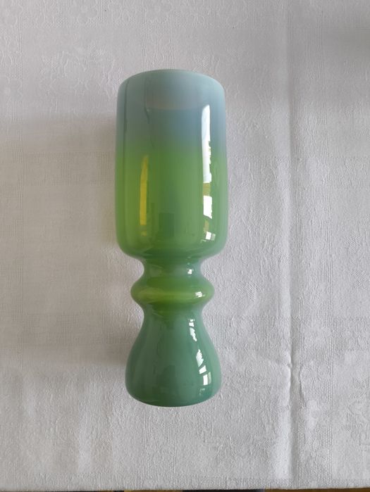 Horbowy Wazon Kolorowe Szkło PRL